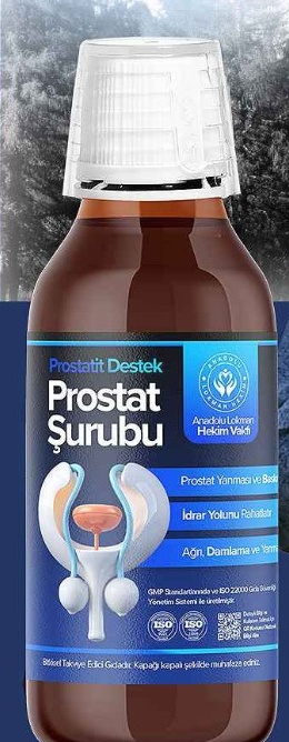 Prostat Şurubu ürün şişesi